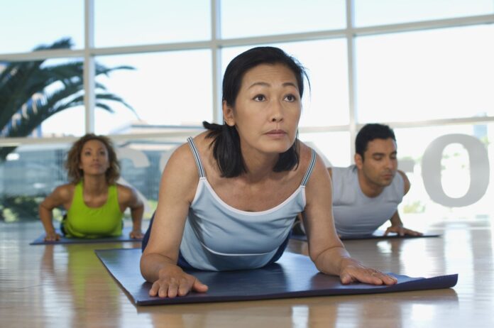 Yoga Class: Yoga offers various health benefits.